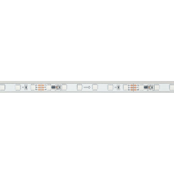 Светодиодная герметичная лента Arlight SPI-PS-A120-12mm 24V RGB-PX6-BPT (23 W/m, IP67, 2835, 5m) 049452