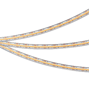 Светодиодная герметичная лента Arlight COB-PS-X560-12mm 24V Warm3000 (9.6 W/m, IP67, 10m) 048909
