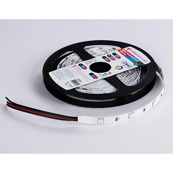 Светодиодная лента Ambrella Light 7,2W/m 30LED/m 5050SMD RGB 5M GS4301
