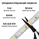 Светодиодная лента Apeyron 9,6W/m 120LED/m 2835SMD теплый белый 5M 00-441
