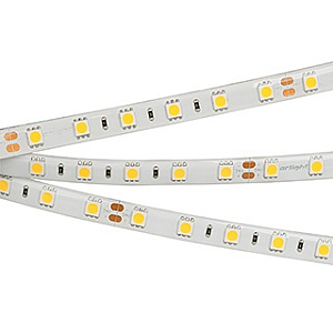 Светодиодная лента герметичная Arlight RTW-SE-B60-10mm 24V Cool 8K (14.4 W/m, IP65, 5060, 5m) (Arlight, 14.4 Вт/м, IP65) 016847(2)