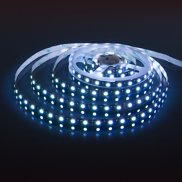 Светодиодная лента Elektrostandard 24V 14,4W 60Led 5050 IP20 RGB, Black, 5м 4690389172137