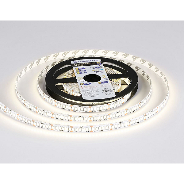 Светодиодная лента Ambrella Light 22W/m 240LED/m 2835SMD дневной белый 5M GS3502