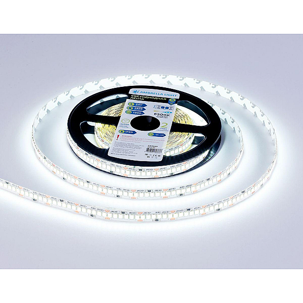 Светодиодная лента Ambrella Light 18W/m 240LED/m 2835SMD холодный белый 5M GS3303