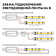 Светодиодная лента Apeyron Free Cut 24В, 10 Вт/м, 600 лм/м, 6500К, COB, 528 д/м, CRI90+, IP67, 5м 00-409