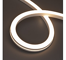 Светодиодная лента герметичная Arlight MOONLIGHT-PRO-SIDE-X320-20x20mm 48V White6000 (10 W/m, IP67, 30m, wire x2) (Вывод боковой) 061072