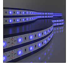 Светодиодная лента Elektrostandard 24V 14,4W 60Led 5050 IP65 синий, 5м 4690389167799