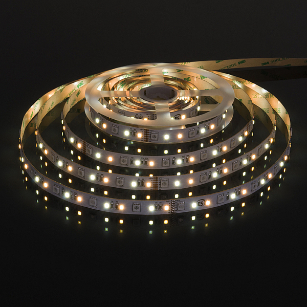 Светодиодная лента Elektrostandard 24V 16W 90Led 5050+2835+2835 IP20 MIX RGB/теплый белый/холодный белый, 5м 4690389172328