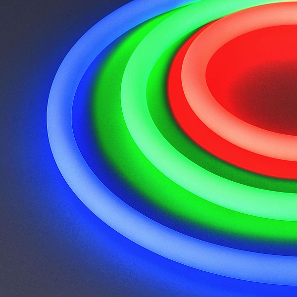 Светодиодная герметичная лента Arlight WAVE-TOP-A240-18x15mm 24V RGB (10 W/m, IP54, 5m, wire x1) 052417