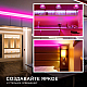 Светодиодная лента Apeyron 14W/m 512LED/m COB розовый 3M 210ОО