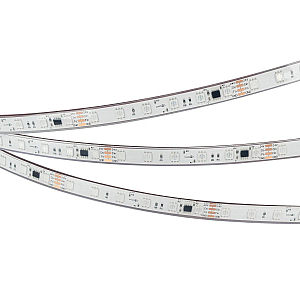 Светодиодная герметичная лента Arlight SPI-PFS-B60-12mm 24V RGB-PX6-BPT (12 W/m, IP68, 5060, 5m) 039602