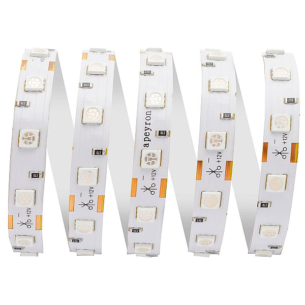 Светодиодная лента Apeyron 14,4W/m 60LED/m 5050SMD красный 5M 00-48