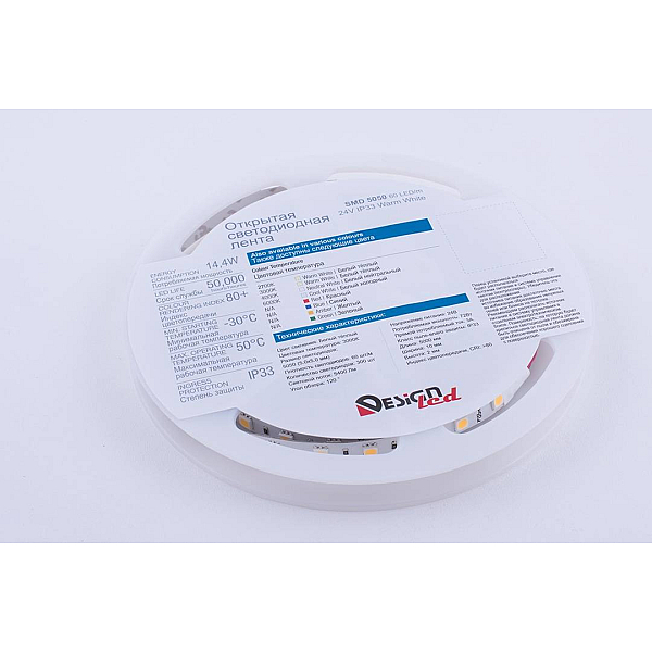 Светодиодная лента DesignLed DSG560-24-WW-33 000521