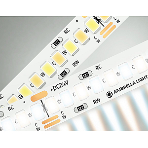 Светодиодная лента Ambrella Light LED Strip 24В 2835 18Вт/м 3000-6500K 5м IP20 GS4151