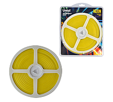 Светодиодная лента Uniel ULS-N01-2835-120LED/m-6mm-IP67-DC12V-9W/m-5M-YELLOW блистер