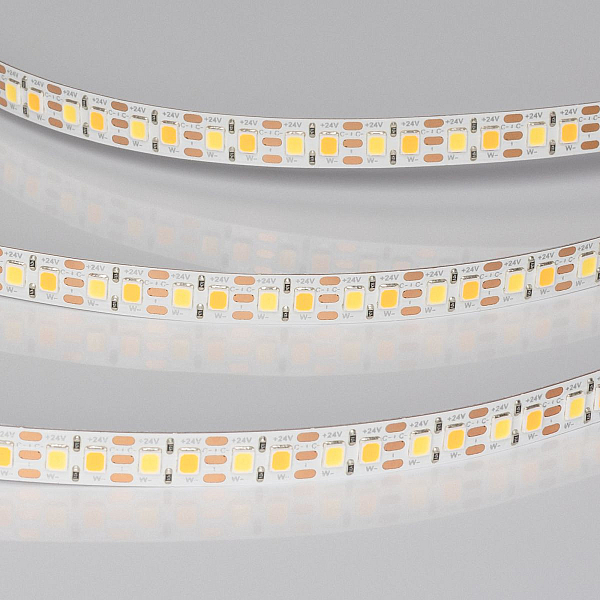 Светодиодная лента Arlight UL-A168-8mm 24V White-MIX-CX2 (18 W/m, IP20, 5m) 058087