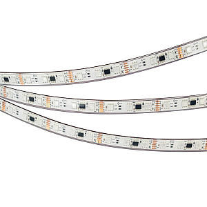 Светодиодная герметичная лента Arlight DMX-PFS-B60-12mm 12V RGB-PX3 (14 W/m, IP68, 5060, 5m) 039175