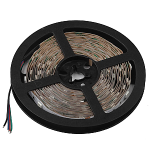 Светодиодная лента Эра 12В 5050 7,2Вт/м RGB 5м IP20 LS5050-7,2-30-12-RGB-IP20-2year-5m KU-5050AD-30D-RGB Б0044120