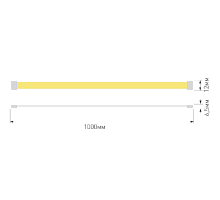 Светодиодная лента SWG PRO 4000К 5м SWG-COB480-24-10-NW-67 00-00032312