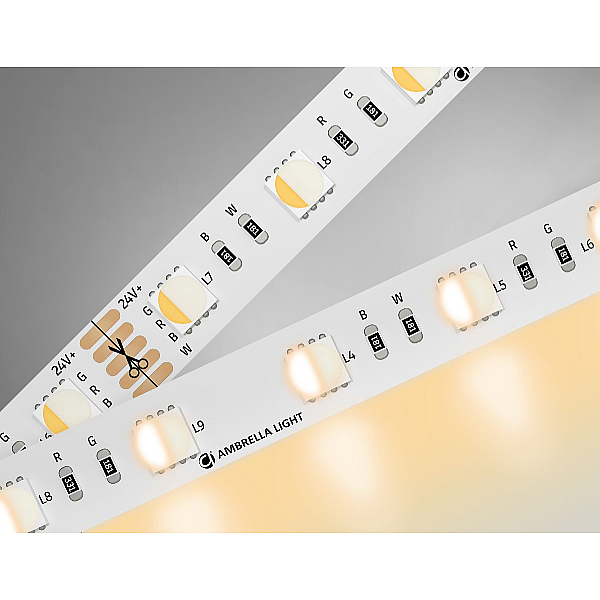 Светодиодная лента Ambrella Light 10W/m 60LED/m 5050SMD RGBW+теплый белый 5M GS4401