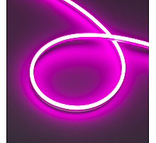 Светодиодная лента герметичная Arlight HALO-SIDE-A168-6x13mm 24V Pink (10 W/m, IP67, 2835, 5m) (Силикон) 061562