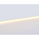 Светодиодная лента Ambrella Light GS4601 COB 384Led/ 7W m/ 24V IP20 3000K/ 5m*3mm*2mm (2 конт.) GS4601