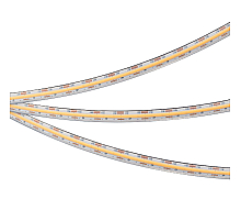 Светодиодная герметичная лента Arlight COB-PS-X560-12mm 24V Warm2700 (9.6 W/m, IP67, 10m) 048910