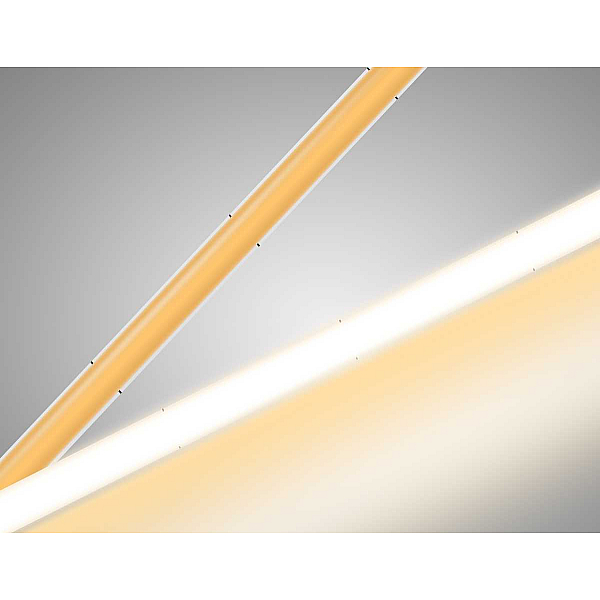 Светодиодная лента Ambrella Light GS4601 COB 384Led/ 7W m/ 24V IP20 3000K/ 5m*3mm*2mm (2 конт.) GS4601