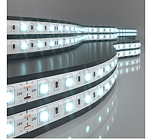 Светодиодная лента Elektrostandard 24V 14,4W 60Led 5050 IP65 холодный белый, 5м 4690389167751