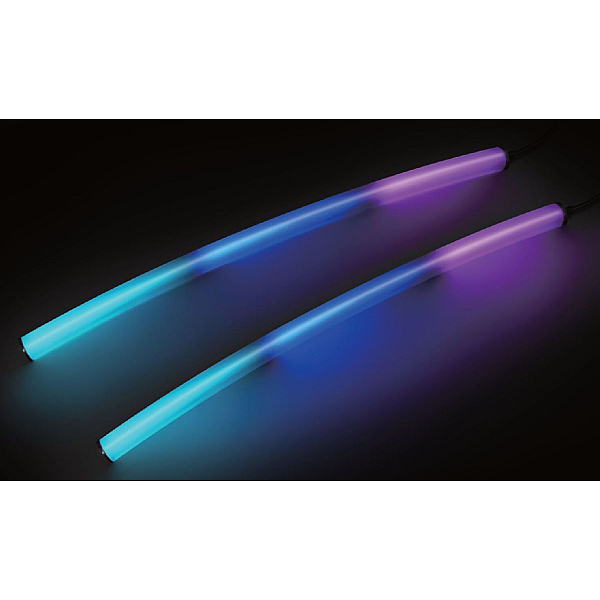 Светодиодная лента герметичная Arlight SPI MOONLIGHT-BLACK-TOP-G180-D25mm 12V RGB-PX2 (21.6 W/m, IP65, 5m, wire x1) 044932