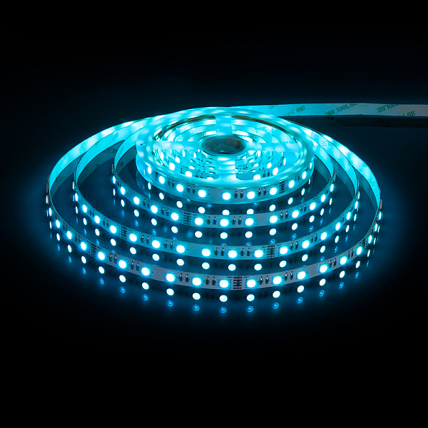 Светодиодная лента Elektrostandard 24V 24W 60Led 5050 IP20 MIX RGB/теплый белый, 5м 4690389172298