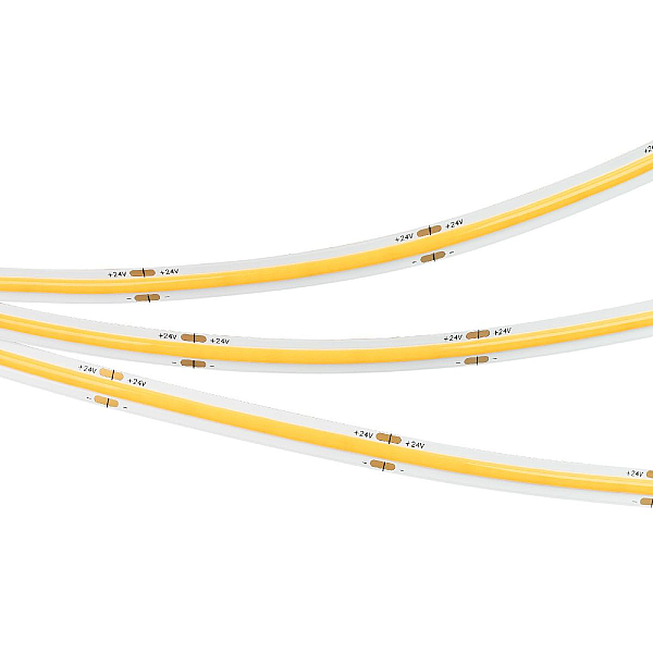 Светодиодная лента Arlight COB-X378-8mm 24V Warm3000 (11 W/m, IP20, 5m) 031883(3)