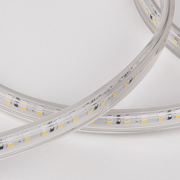 Светодиодная лента Elektrostandard 220V 14,4W 120Led 2835 IP65 6500 холодный белый, 50 м 4690389170973 a053640
