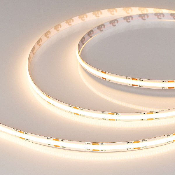 Светодиодная лента Arlight COB-X544-8mm 24V Warm2700 (11.5 W/m, IP20, 5m) 031899(3)
