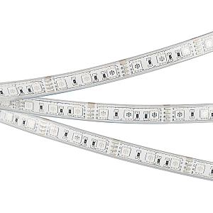 Светодиодная лента герметичная Arlight RTW-PU-B60-12.5mm 12V RGB (14.4 W/m, IP68, Wire 2m, 5m) 029599(3)