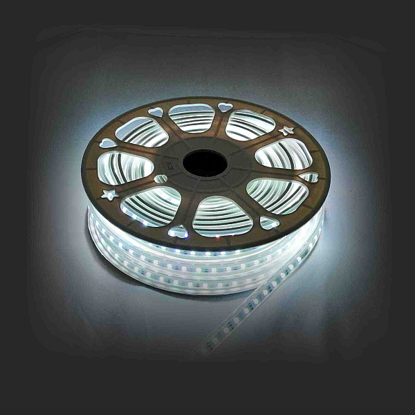Светодиодная лента Apeyron 220В 12Вт/м smd5050 60д/м IP65 аксессуарами RGB 10-51