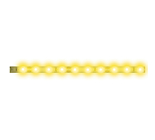 Светодиодная лента Uniel ULS-N21-2835-120LED/m-8mm-IP67-220V-8W/m-50M-YELLOW бобина