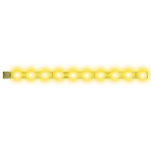 Светодиодная лента Uniel ULS-N21-2835-120LED/m-8mm-IP67-220V-8W/m-50M-YELLOW бобина