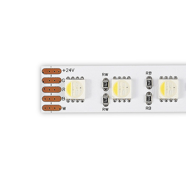 Светодиодная лента ST Luce 18W/m 3000K+RGB 5M ST5005.318.20RGBW.1