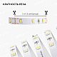Светодиодная лента Apeyron 4,8W/m 60LED/m 5050SMD теплый белый 1M 10-66