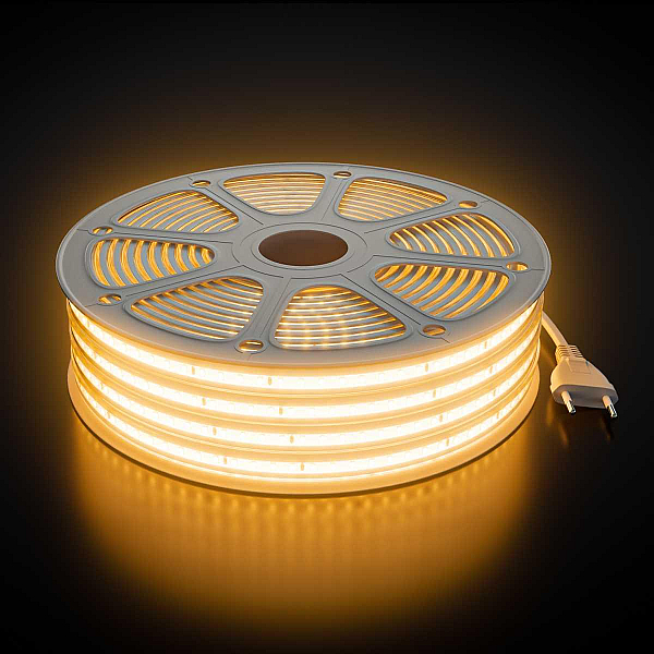 Комплект светодиодной влагозащищенной ленты Apeyron 10W/m 120LED/m 2835SMD теплый белый 15M 10-143