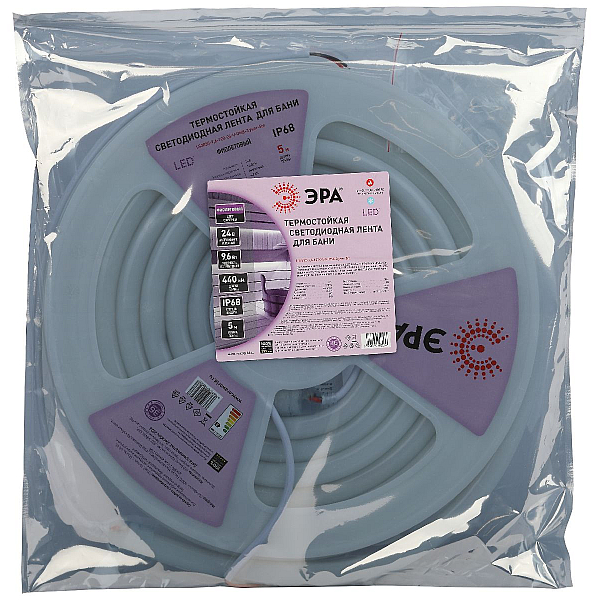 Светодиодная лента Эра LS2835-9,6-120-24-V-IP68-3 year-5m Б0062357