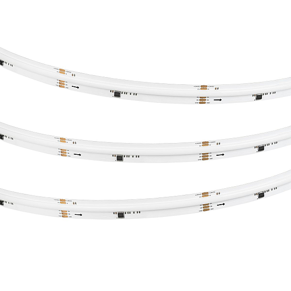 Светодиодная лента DMX-COB-X1008-18mm 24V RGB-PX126 (11 W/m, IP20, CSP, 5m) 062128