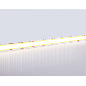 Светодиодная лента Ambrella Light Illumination COB 616Led/19W m/ 24V IP20 4500K/ 5m*12mm*2mm (2 конт.) GS4802