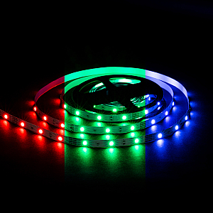 Светодиодная лента OGM 12В 5050 7,2Вт/м RGB 5м IP20 LSE-280