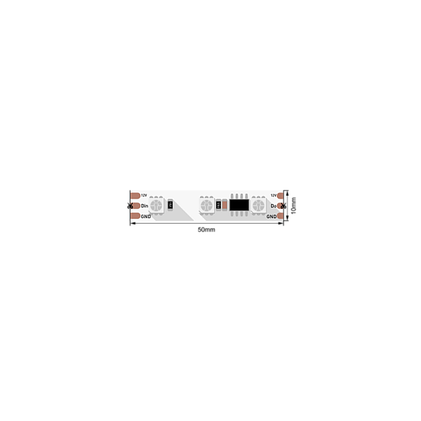 Светодиодная лента SWG SWG560-12-14.4-RGB-SPI-M 009708