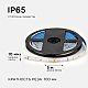 Светодиодная влагозащищенная лента OGM 12В 5050 7,2Вт/м RGB 5м IP65 LSE-284