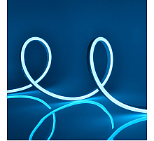 Светодиодная лента Uniel ULS-N11-2835-120LED/m-8mm-IP67-DC24V-10W/m-15M-LIGHTBLUE UL-00009105