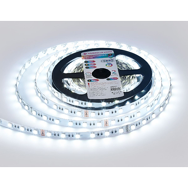 Светодиодная лента Ambrella Light 10W/m 60LED/m 5050SMD RGBW+холодный белый 5M GS4403