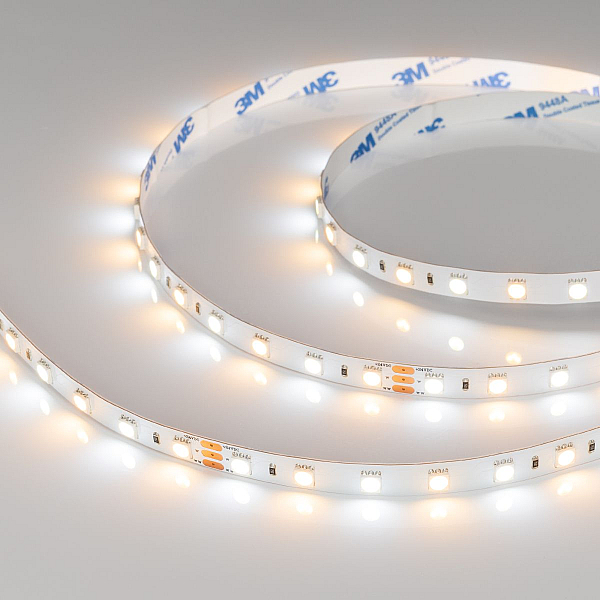 Светодиодная лента Arlight RT-B60-10mm 24V White-MIX (14.4 W/m, IP20, 5m) (Изменяемая ЦТ) 025213(2)